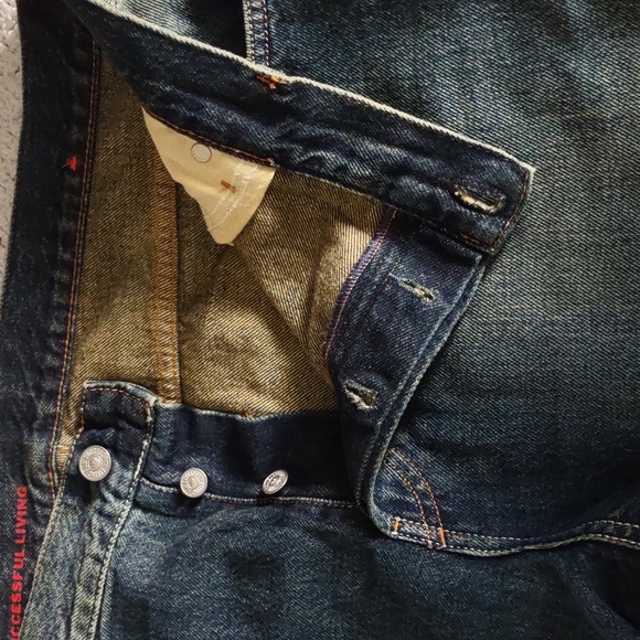 Diesel Size 38 Slim Fit Mid Waist Straight Leg 1995 Jeans 09C04 - Picture 11 of 15